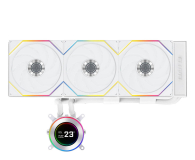 Chłodzenie wodne Lian Li HydroShift II LCD-C 360TL ARGB White 3x120mm